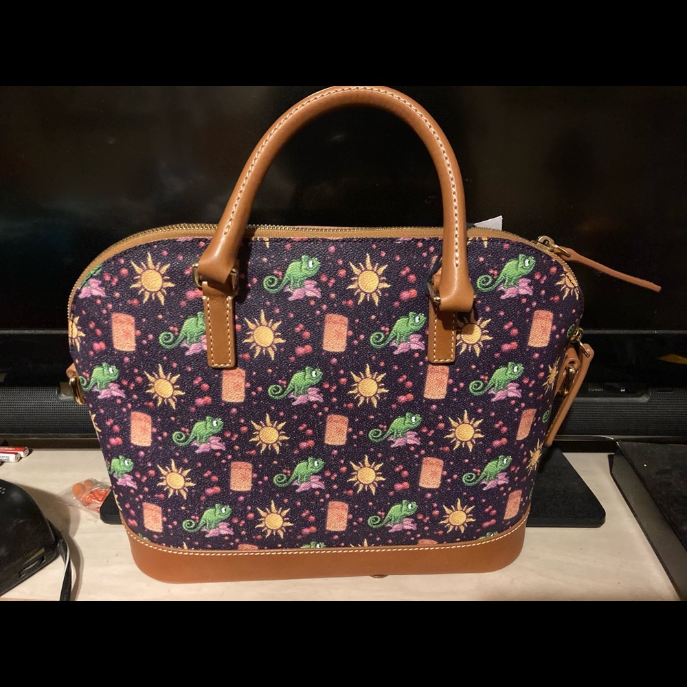Disney rapunzel tangled pascal Dooney & Burke bag new